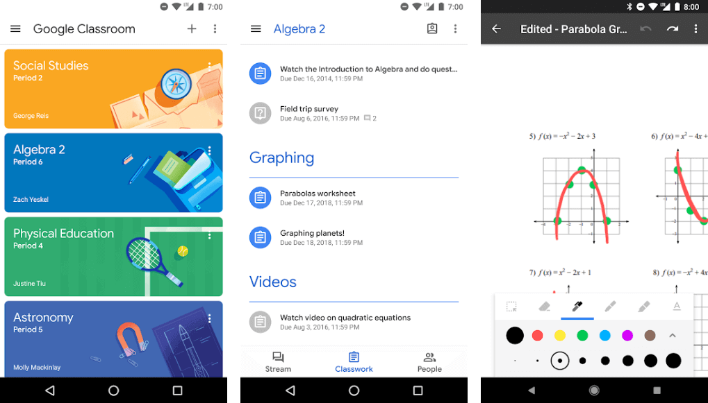 google classroom for distance learning